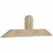 Ekena Millwork Portland Rough Sawn Timber Gable Bracket, Douglas Fir, 60"W x 17"H x 4"D x 6"F, 7/12 Pitch GBW060X17X0406POR00RDF - alternate 4